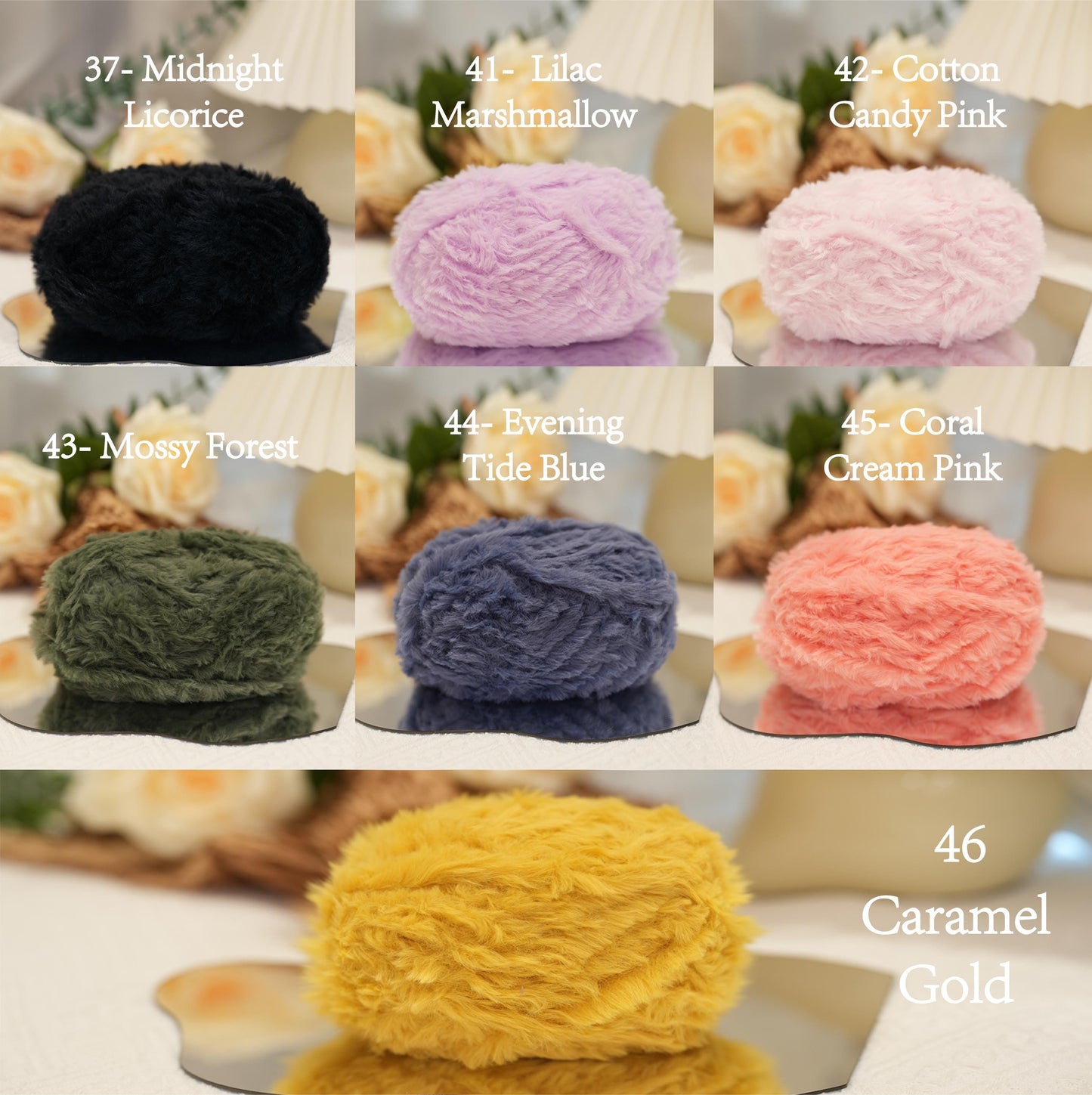 Feather-Soft Faux Fur Yarn