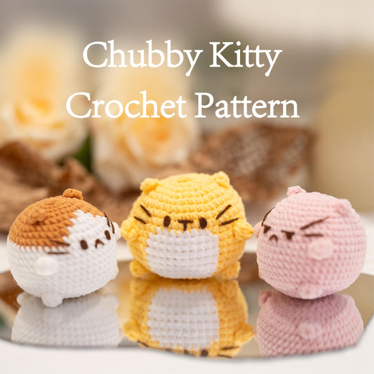 Chubby Kitty Crochet Pattern