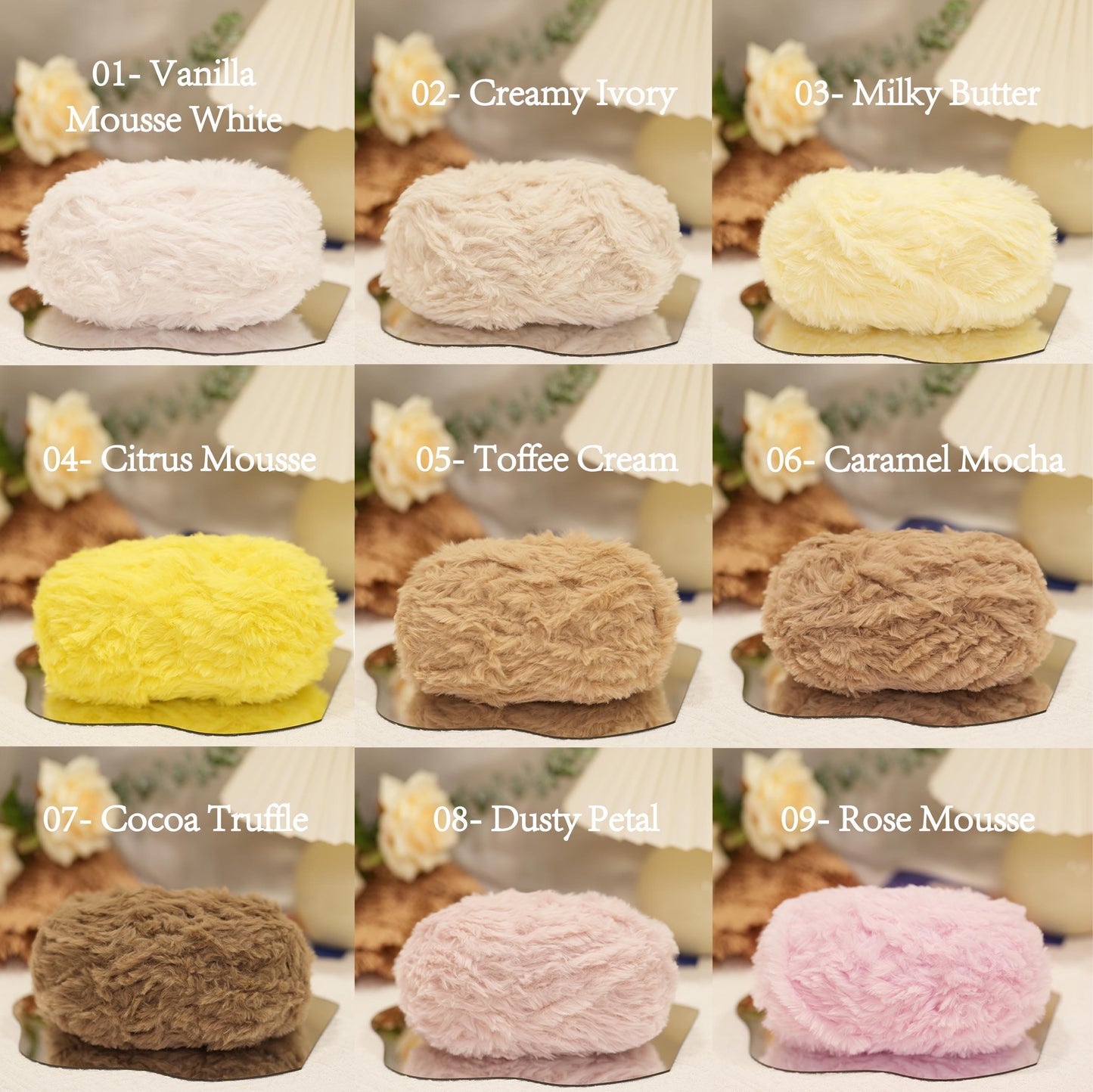 Feather-Soft Faux Fur Yarn