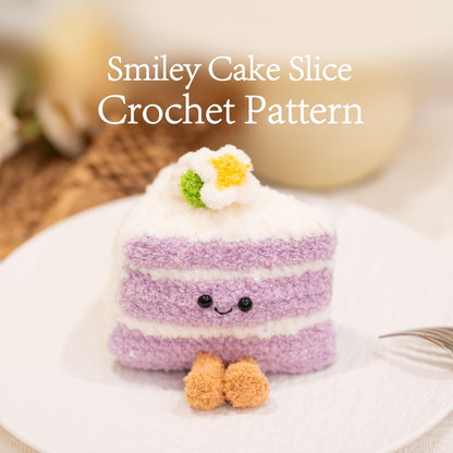 Purple Taro Cake Crochet Pattern
