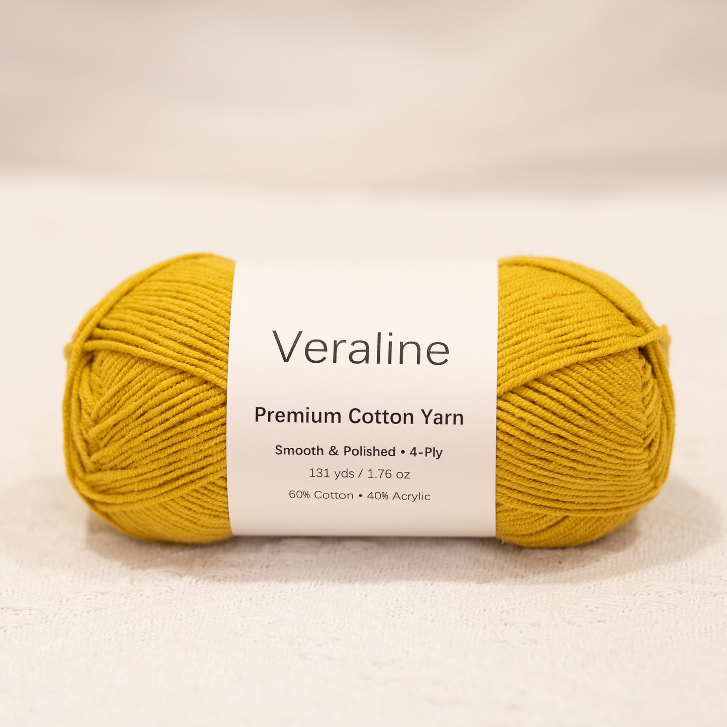 Premium Cotton Acrylic Yarn (4-Ply)