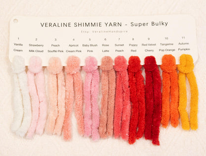 Shimmie (Sparkle Chenille Yarn)