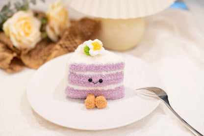 Purple Taro Cake Crochet Pattern