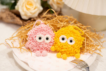 Fuzz Monster Pouch Crochet Pattern