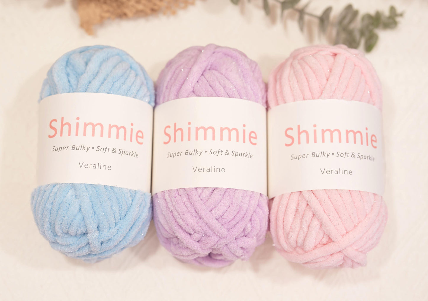 Shimmie (Sparkle Chenille Yarn)