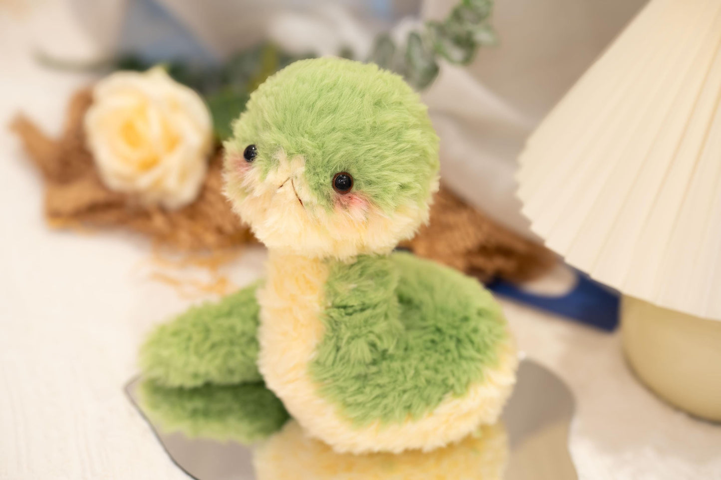 Blushy Snake Amigurumi Pattern