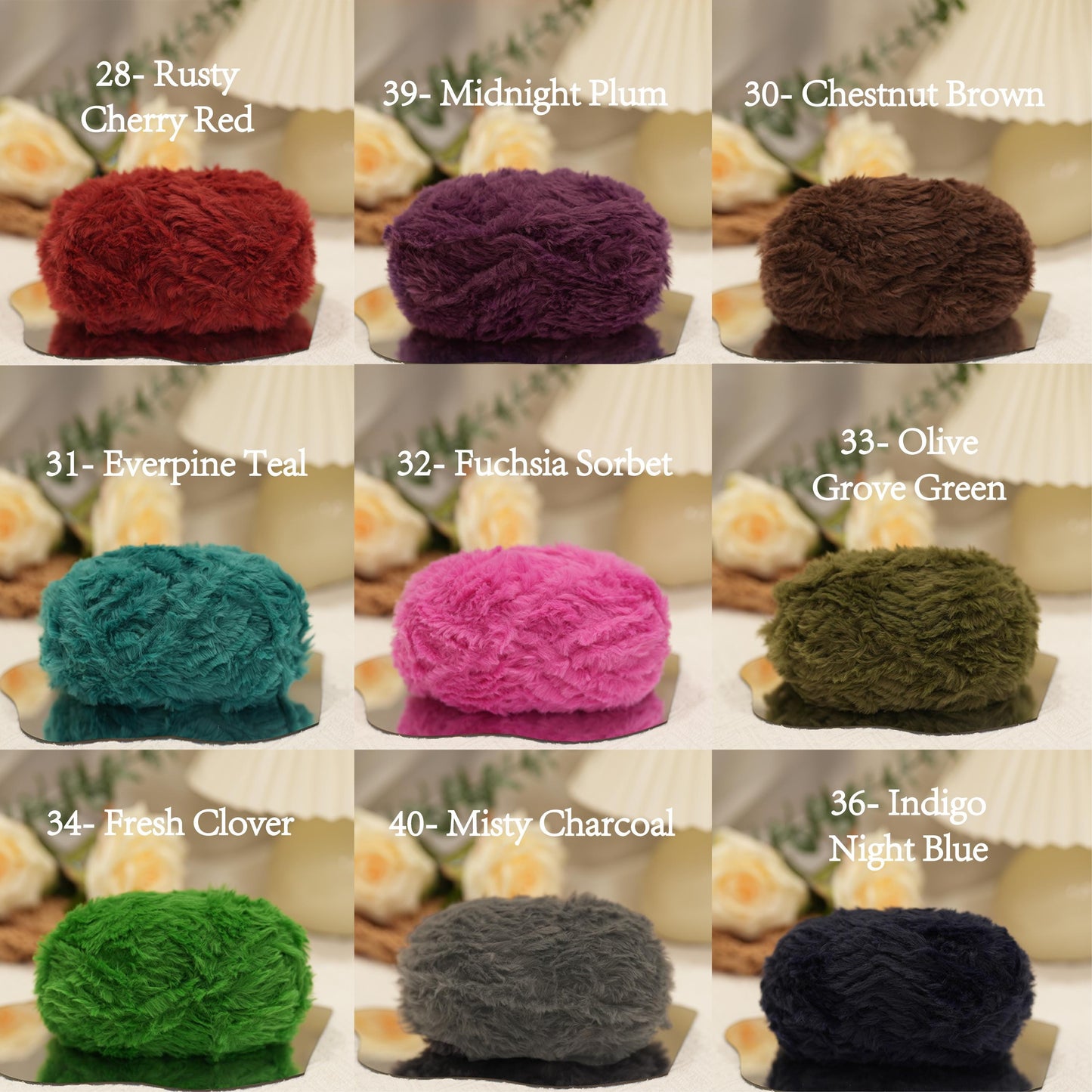 Feather-Soft Faux Fur Yarn