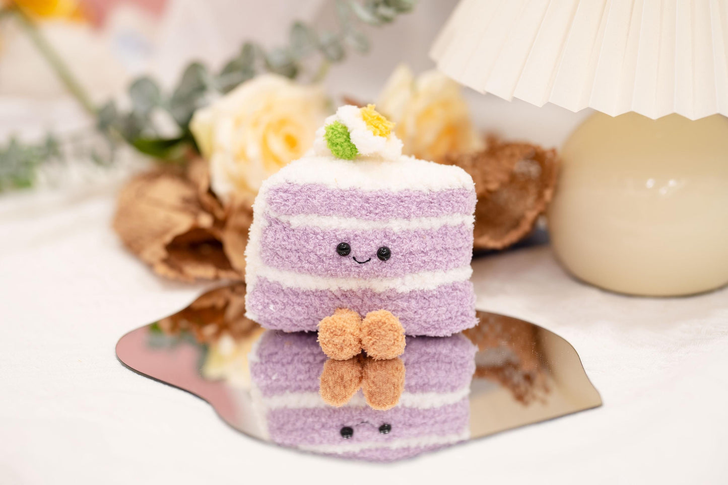 Purple Taro Cake Crochet Pattern