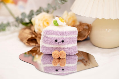 Purple Taro Cake Crochet Pattern