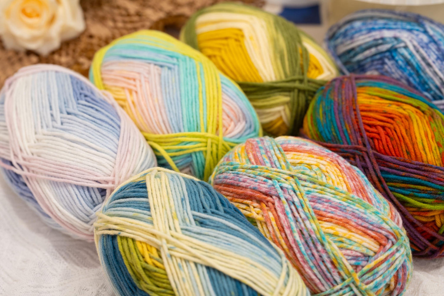 Premium Acrylic Yarn (8-Ply)