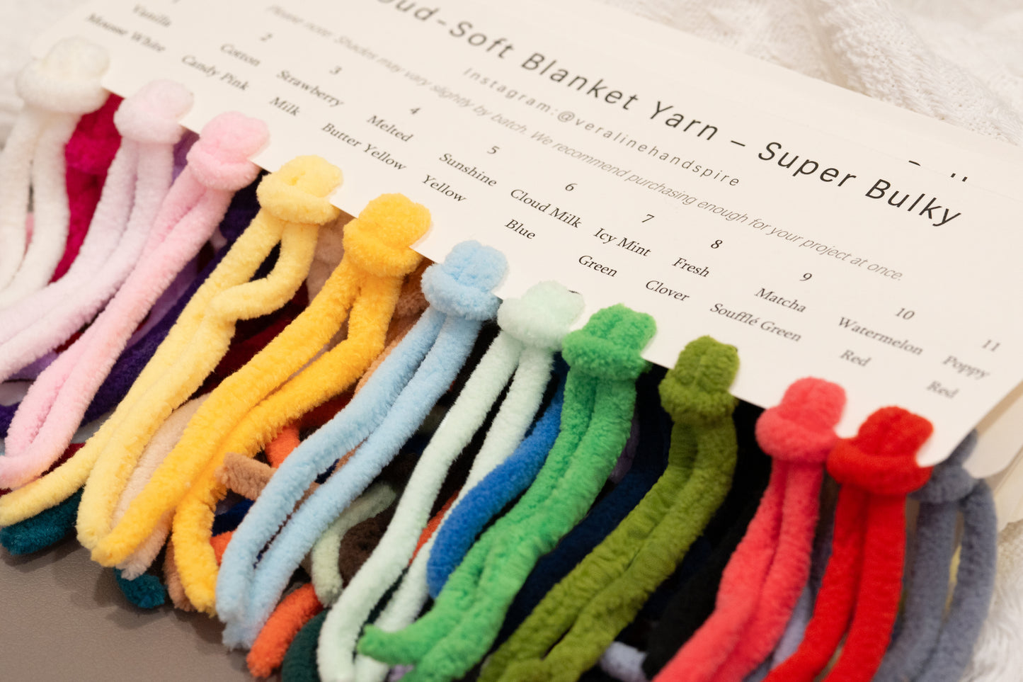 Cloud-Soft Blanket Yarn - Super Bulky