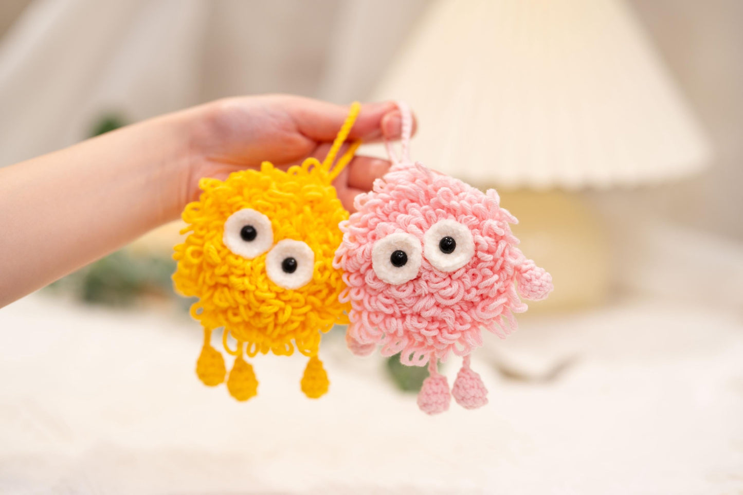 Fuzz Monster Pouch Crochet Pattern