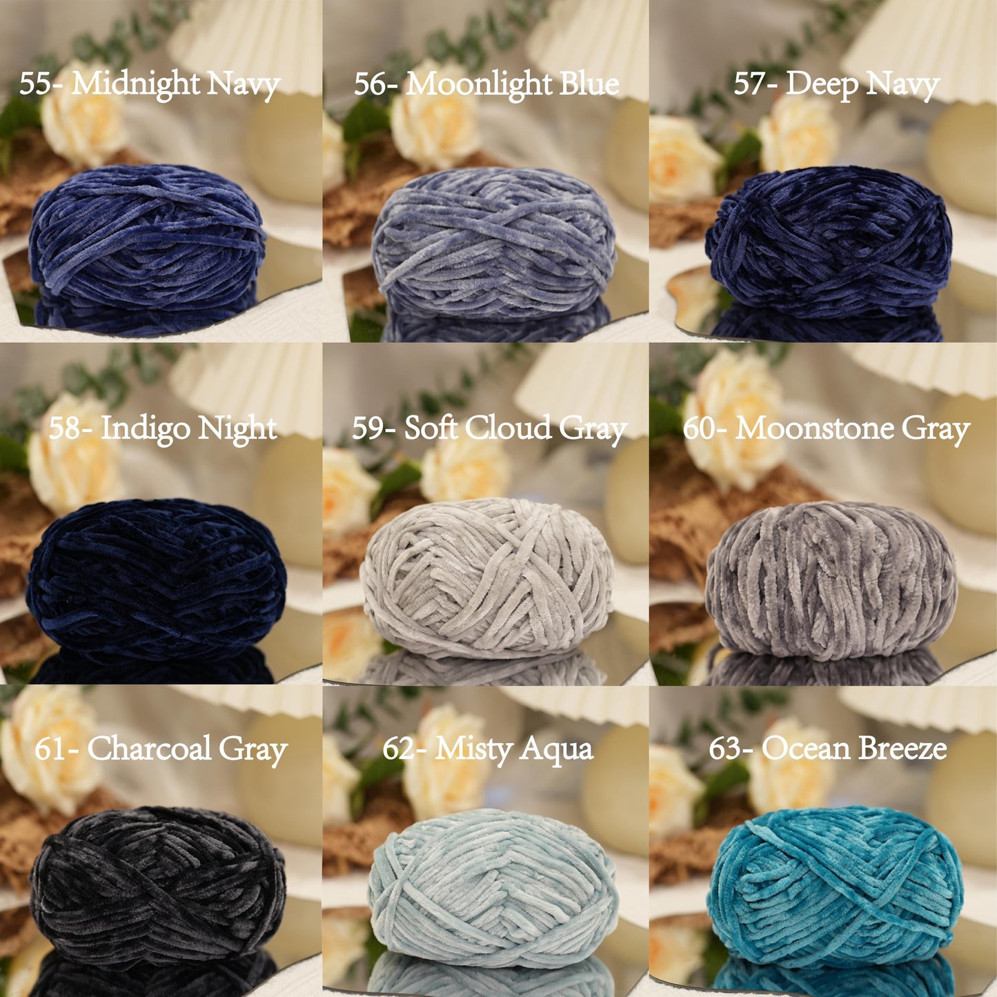 Velvety Chenille Yarn
