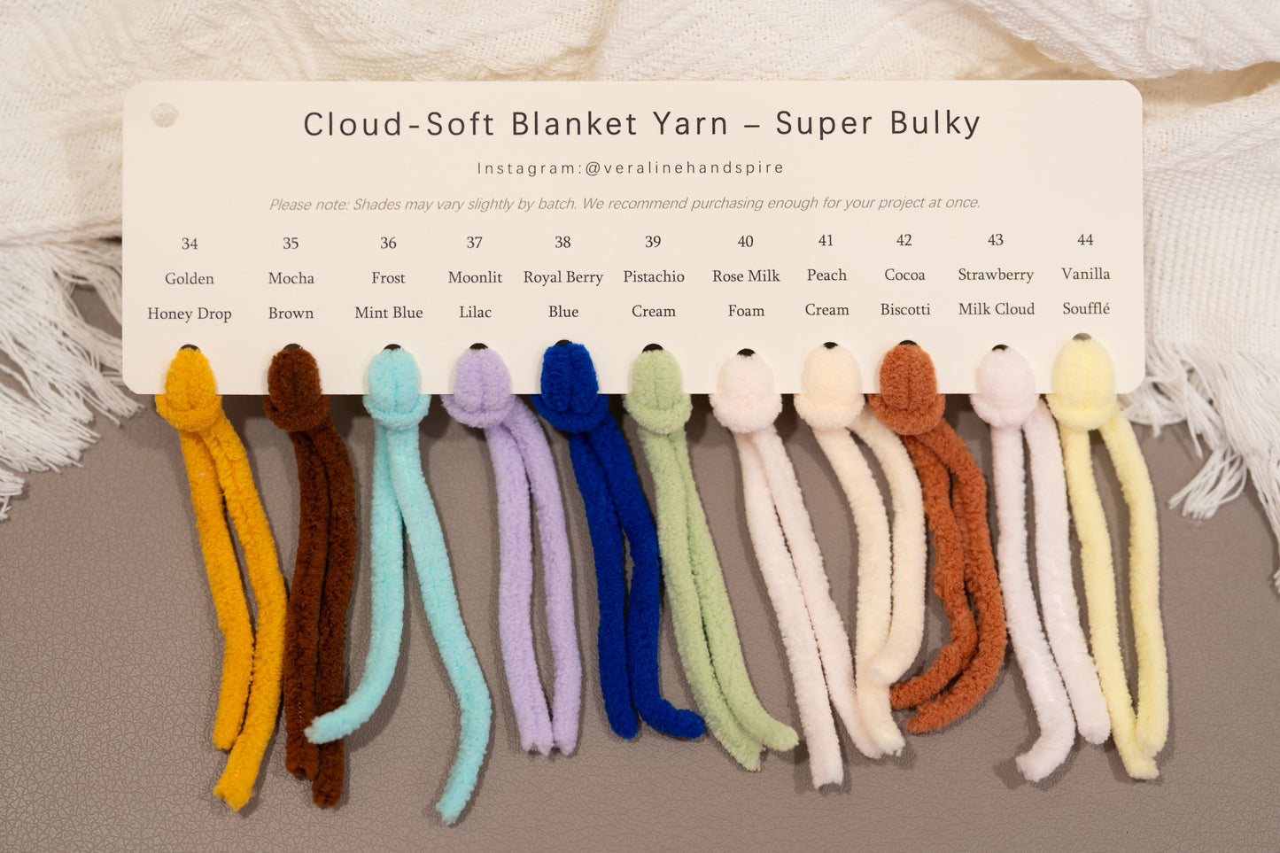Cloud-Soft Blanket Yarn - Super Bulky