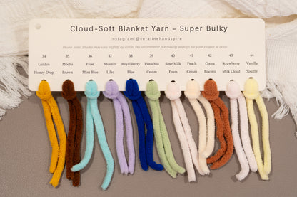 Cloud-Soft Blanket Yarn - Super Bulky
