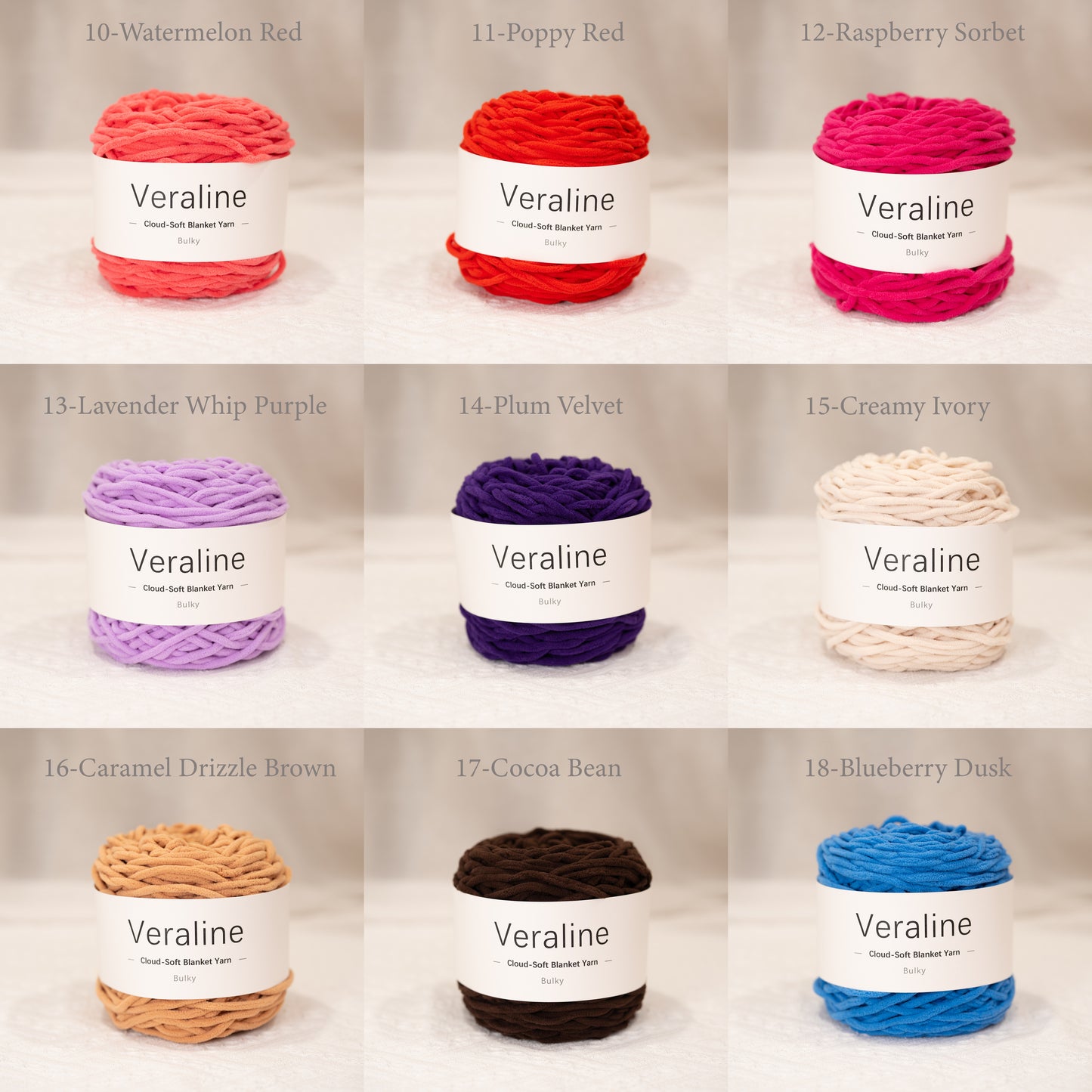 Cloud-Soft Chenille Yarn, Blanket Yarn