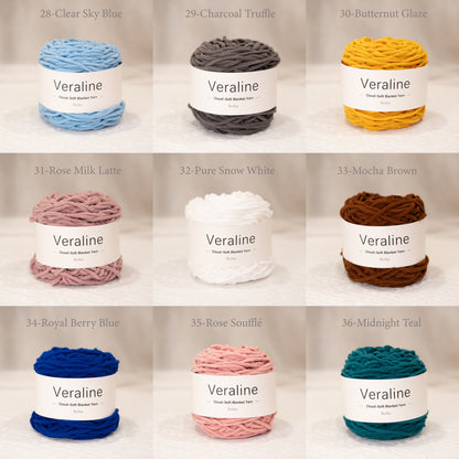 Cloud-Soft Chenille Yarn, Blanket Yarn