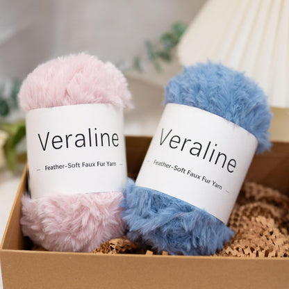 Feather-Soft Faux Fur Yarn