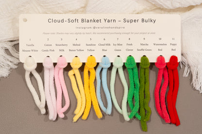 Cloud-Soft Blanket Yarn - Super Bulky