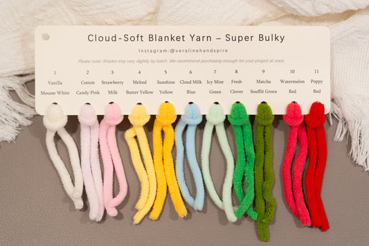 Cloud-Soft Blanket Yarn - Super Bulky
