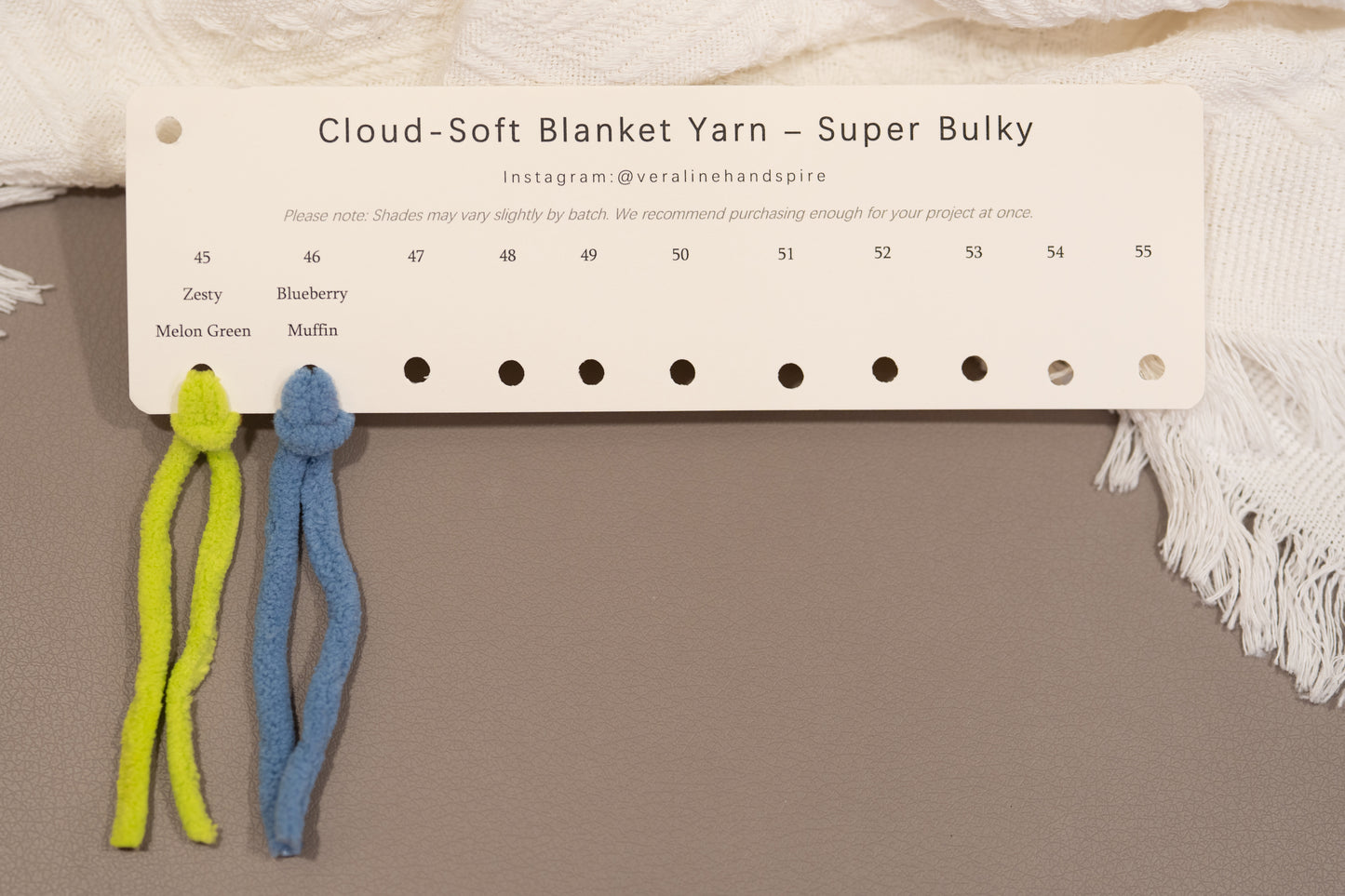 Cloud-Soft Blanket Yarn - Super Bulky