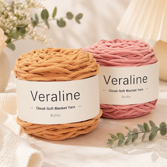 Cloud-Soft Chenille Yarn, Blanket Yarn
