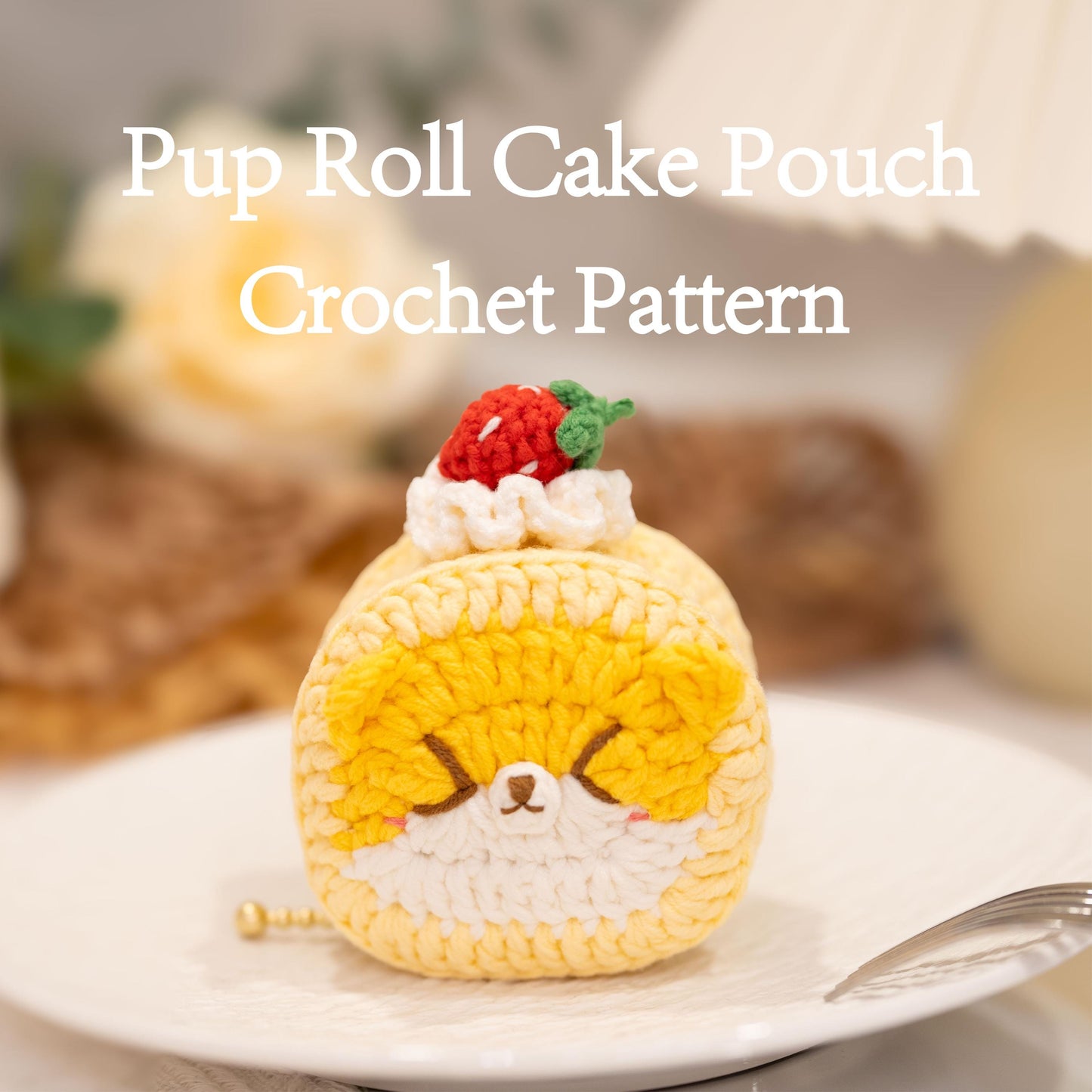Pup Roll Cake Pouch Pattern