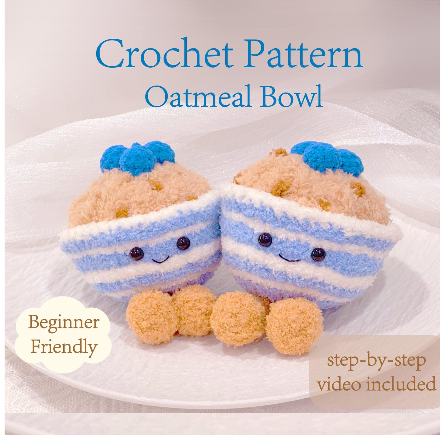 Oatmeal Bowl Crochet Pattern