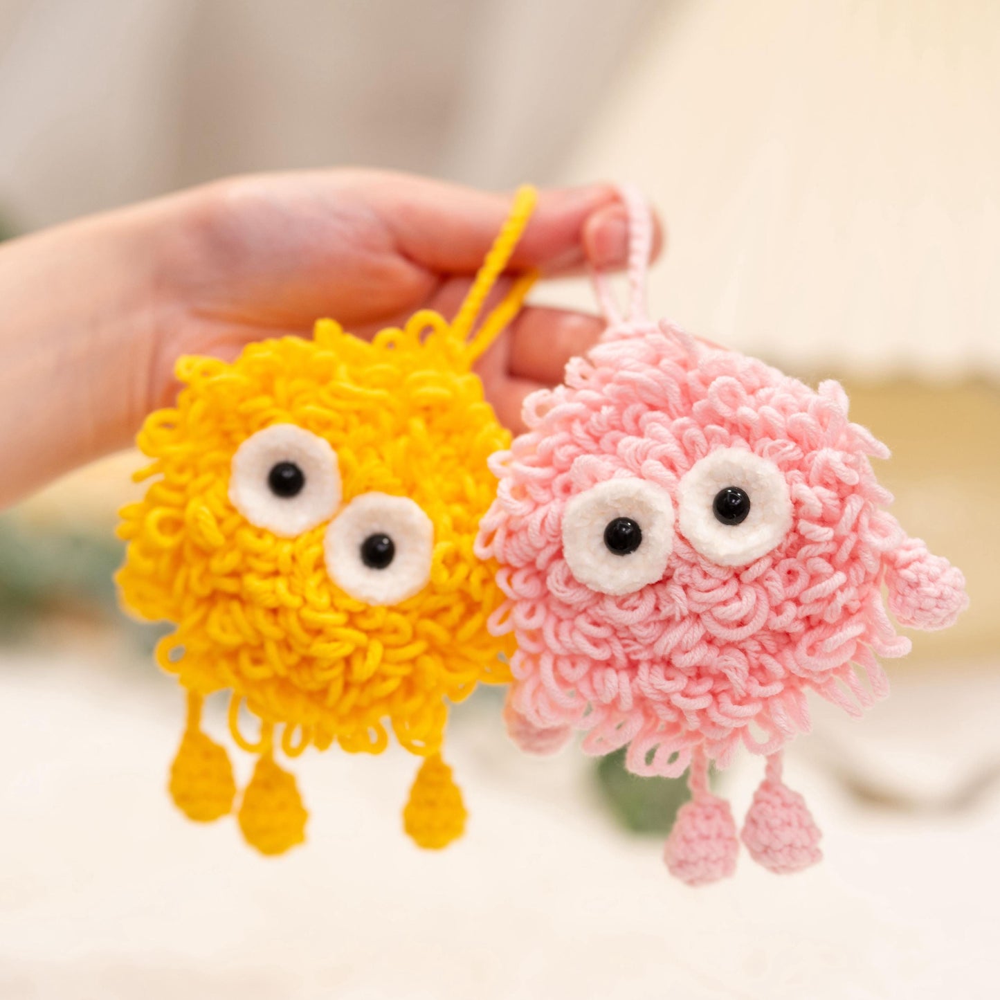 Fuzz Monster Pouch Crochet Pattern