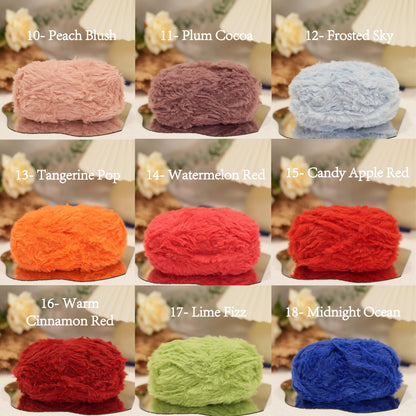 Feather-Soft Faux Fur Yarn