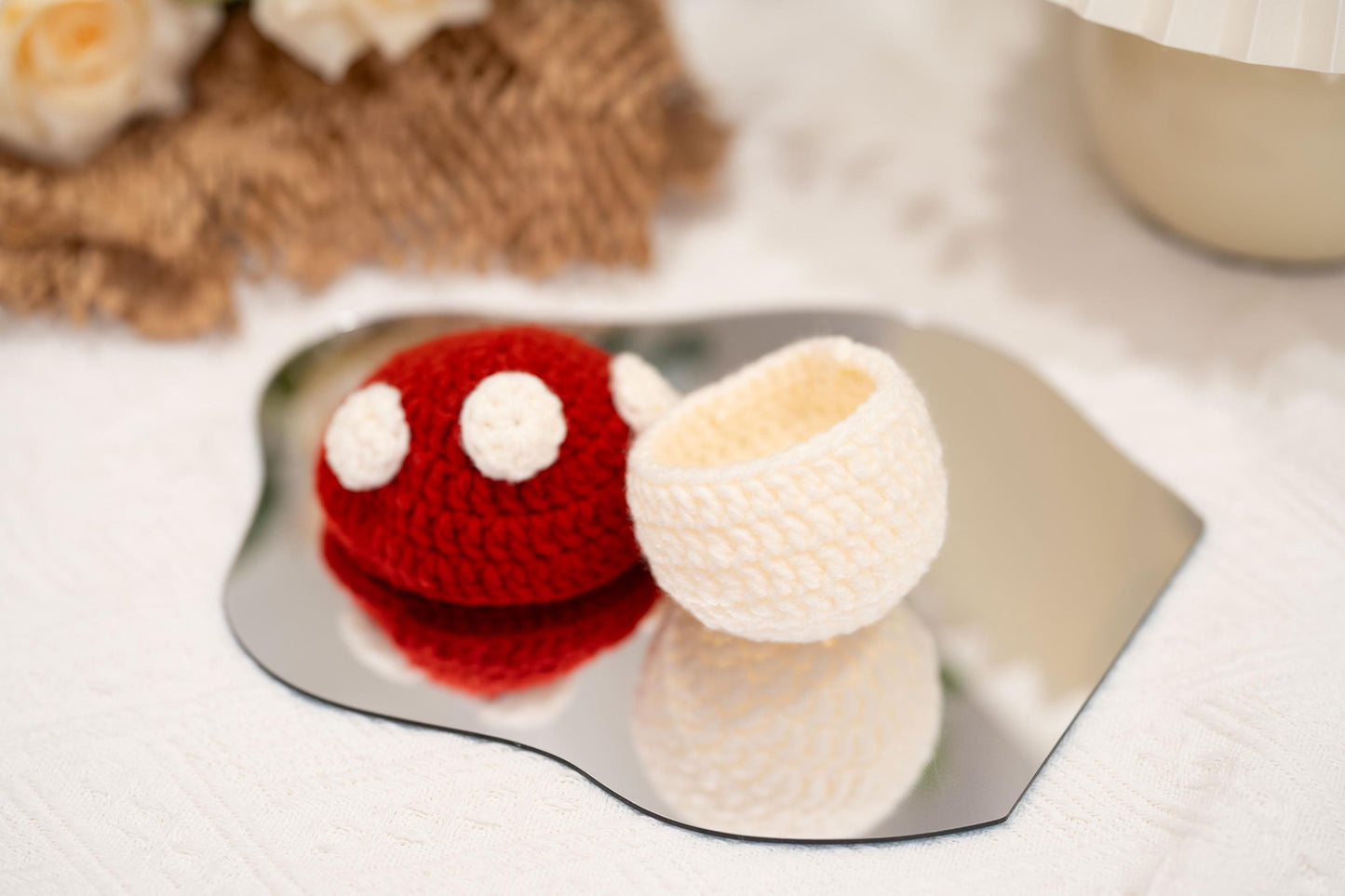 Lamb Under the Mushroom Pattern