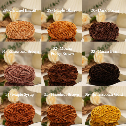 Velvety Chenille Yarn