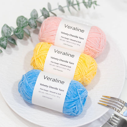 Premium Thin Soft Velvet Yarn