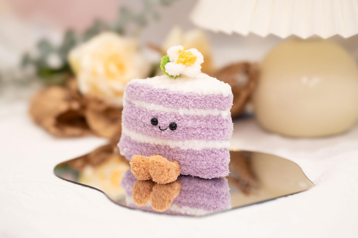 Purple Taro Cake Crochet Pattern